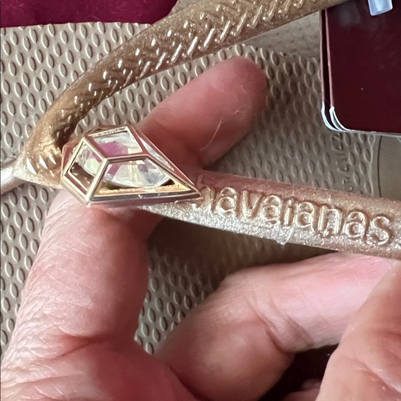 Havaianas Women's Copper Flip Flops - 9 - Picture 5 of 6